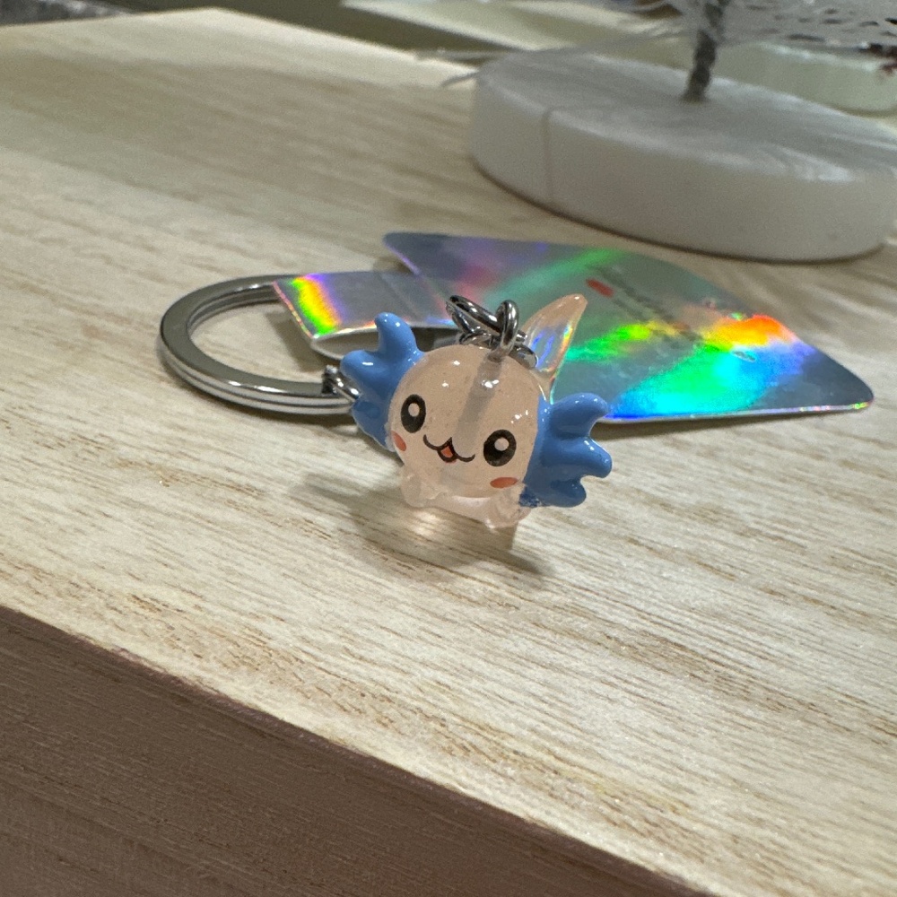 CUTE glow in the dark  key chain